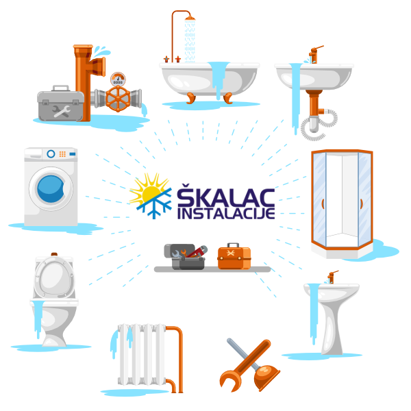 Škalac instalacije - montaža - popravak - održavanje