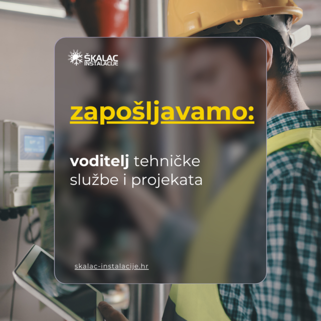 ZAPOŠLJAVAMO: Voditelj tehničke službe
